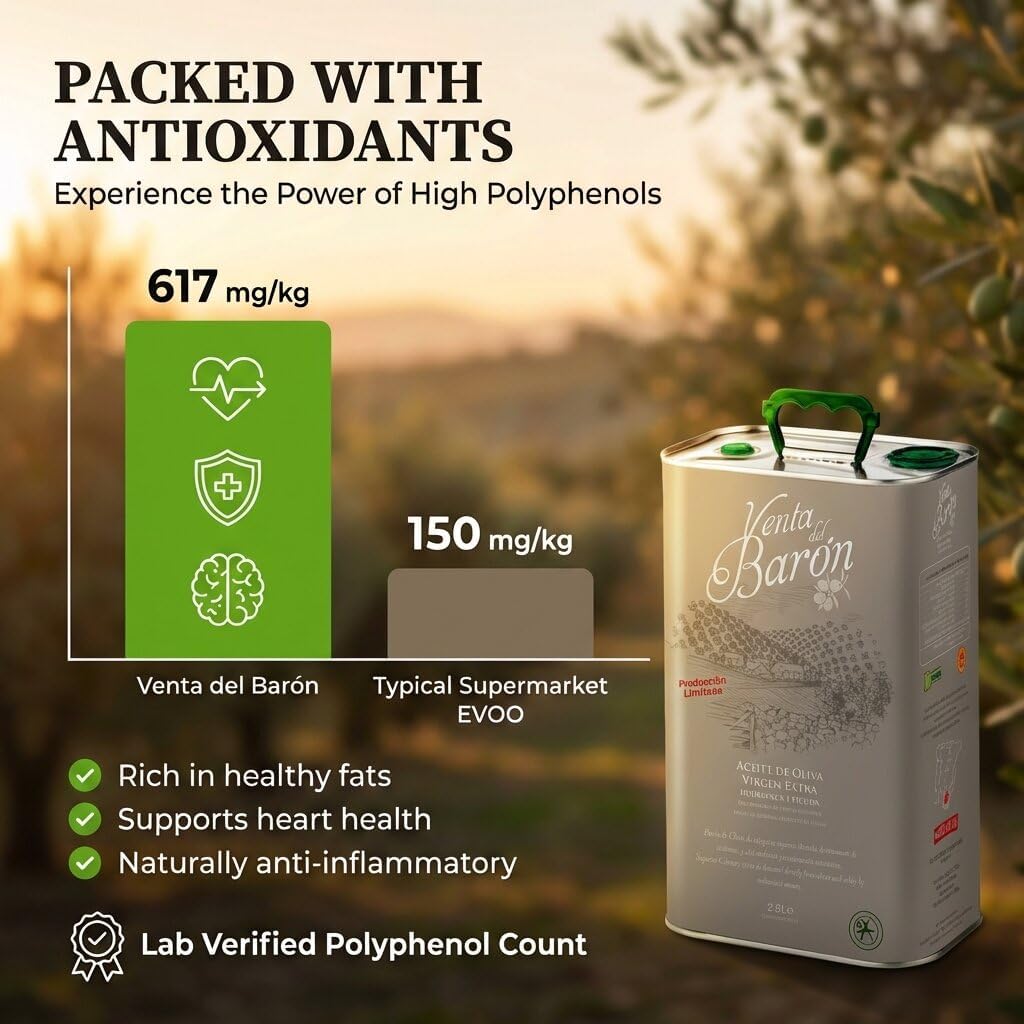 Extra virgin olive oil DOP Priego de Córdoba - 2.5-liter canister of olive oil