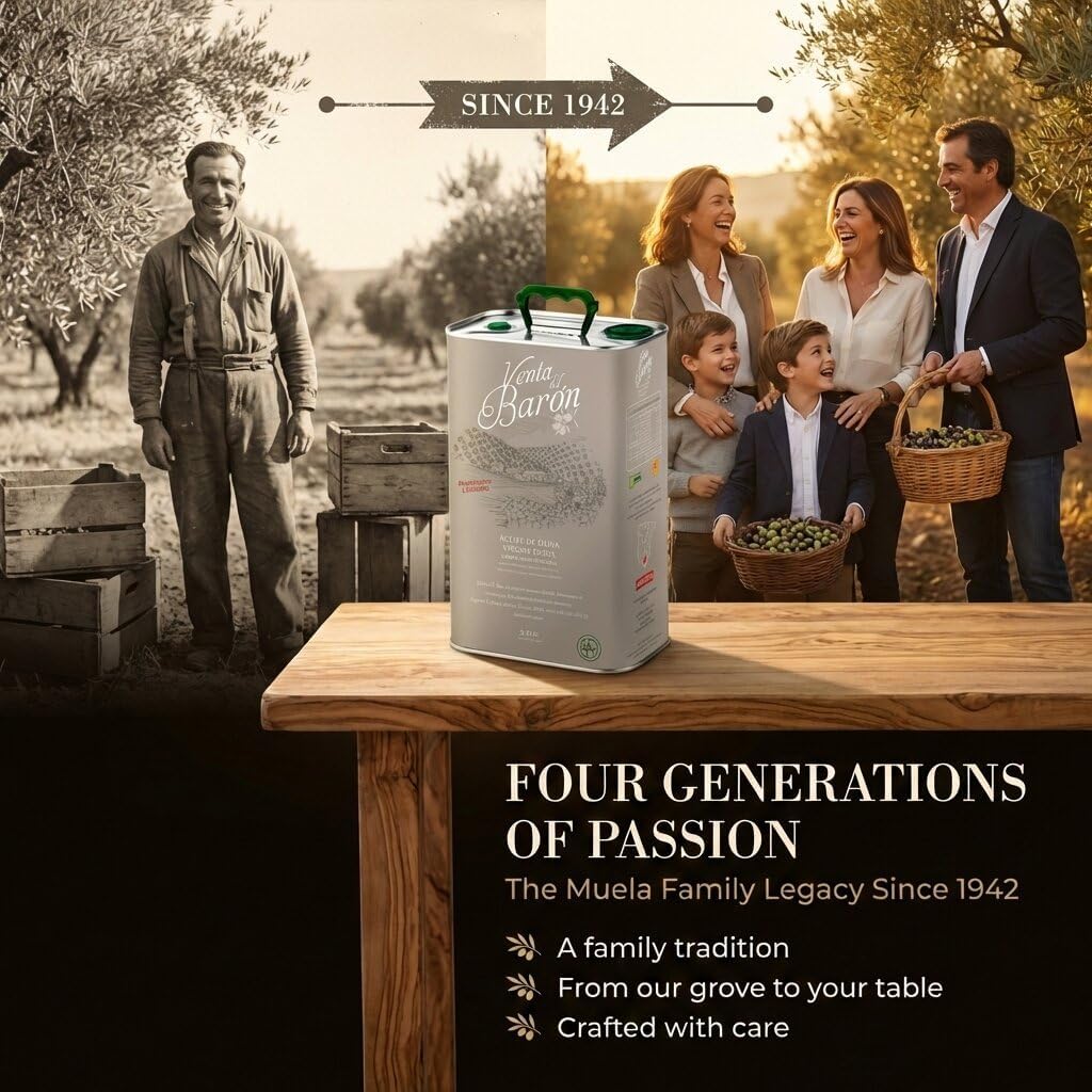 Extra virgin olive oil DOP Priego de Córdoba - 2.5-liter canister of olive oil