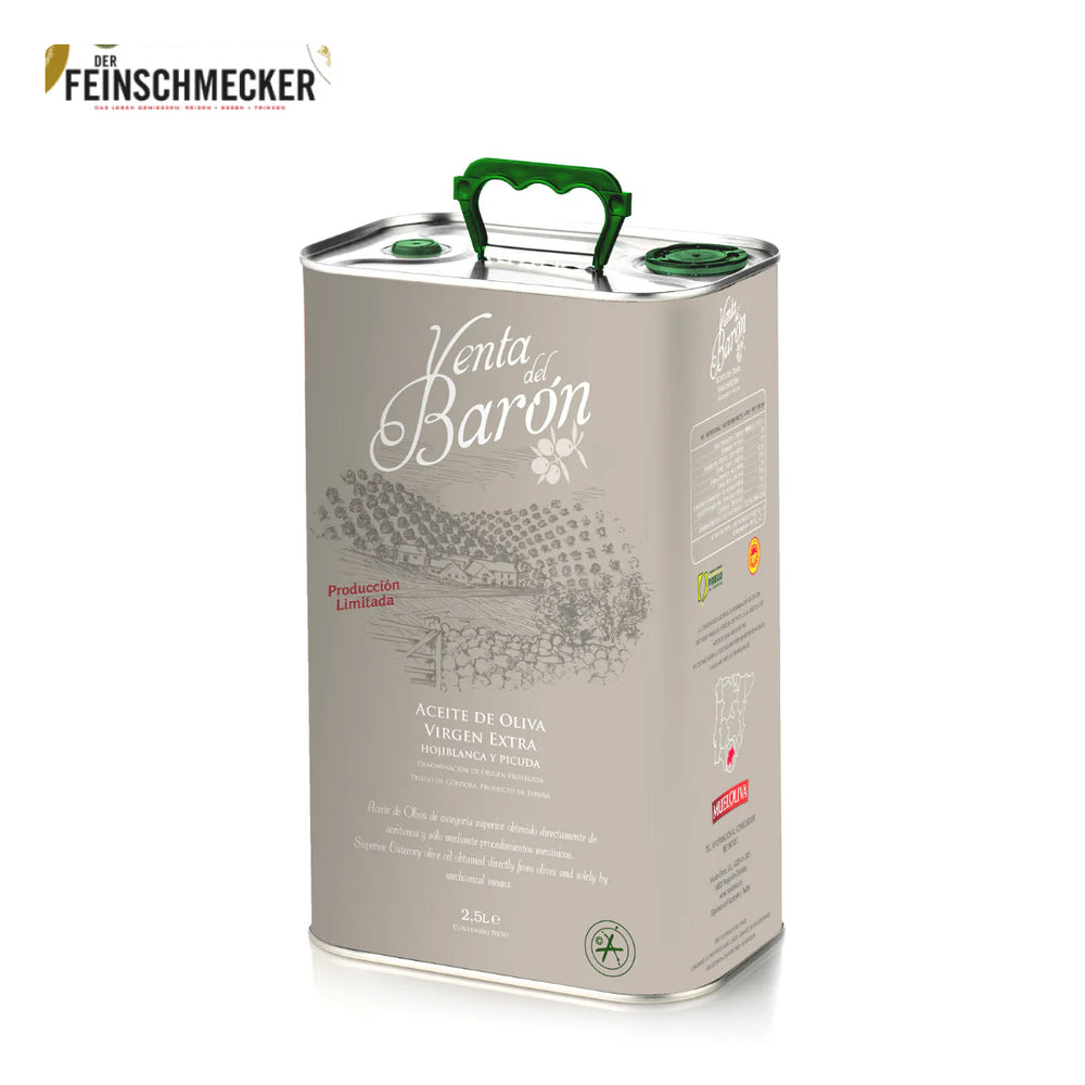 Extra virgin olive oil DOP Priego de Córdoba - 2.5 litre olive oil canister