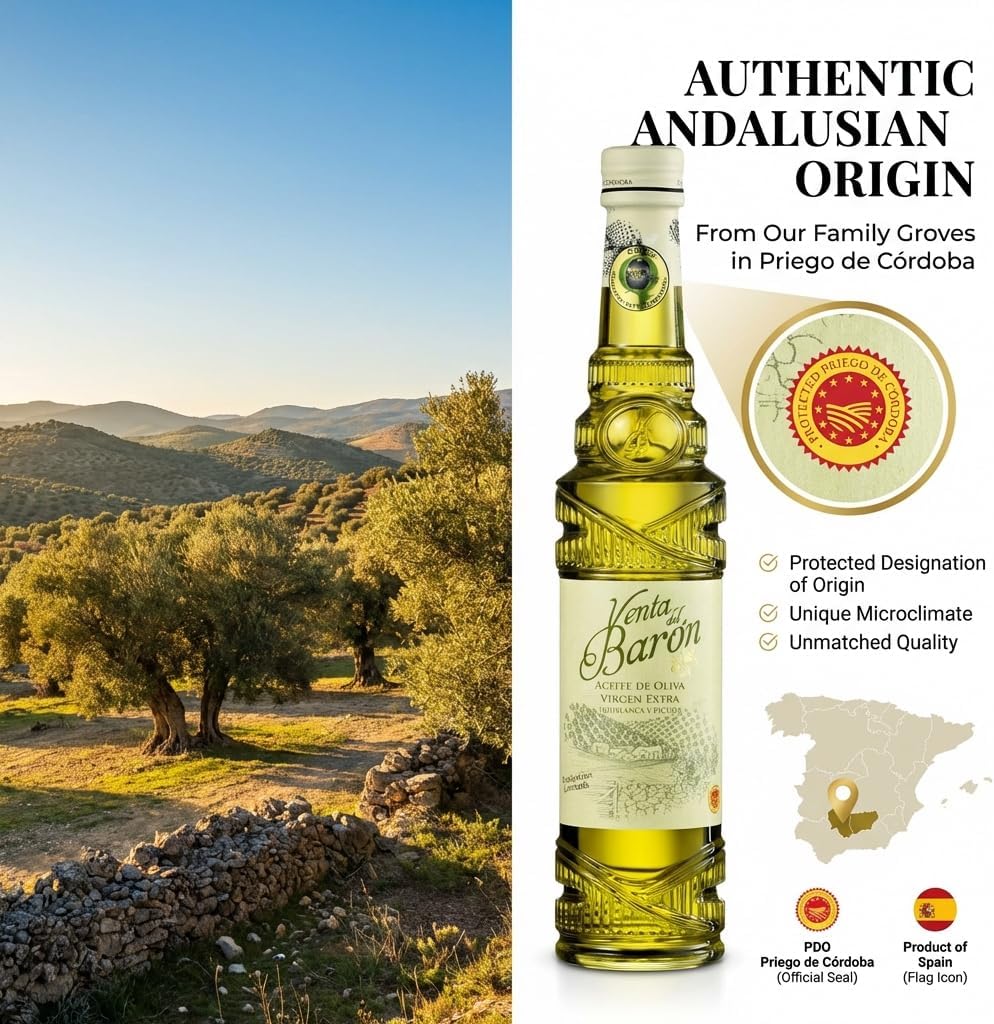 Extra virgin olive oil DOP Priego de Córdoba - 2.5-liter canister of olive oil