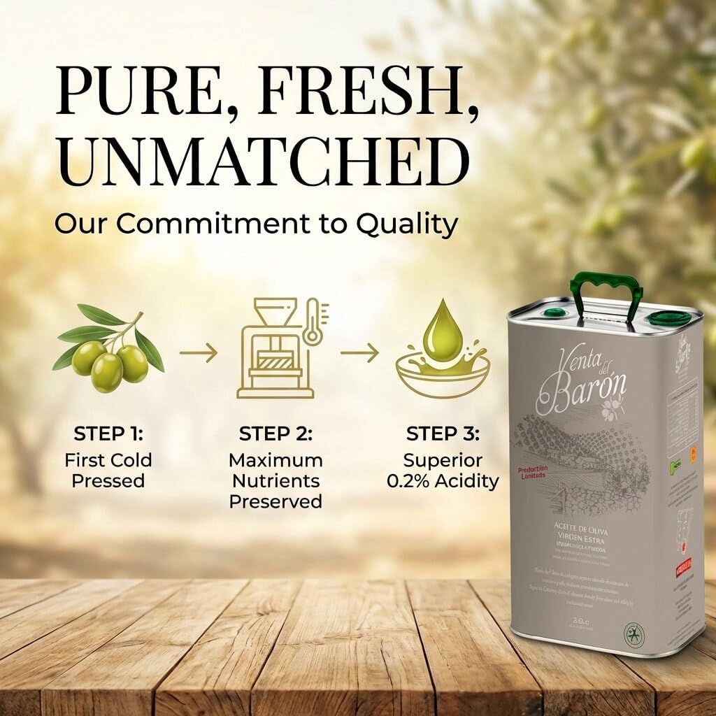 Extra virgin olive oil DOP Priego de Córdoba - 2.5-liter canister of olive oil