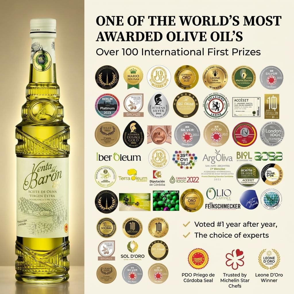 Extra natives Olivenöl DOP Priego de Córdoba - 500 ml Olivenöl Flasche