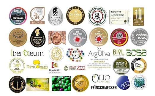 Venta del Barón Preisgekröntes Premium Natives Olivenöl Extra 500ml & Gran Reserva Pedro Ximénez Balsamico-Essig 500ml in Geschenkverpackung