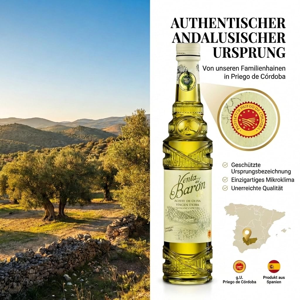 Natives Olivenöl extra DOP Priego de Córdoba - 2,5-Liter-Kanister Olivenöl