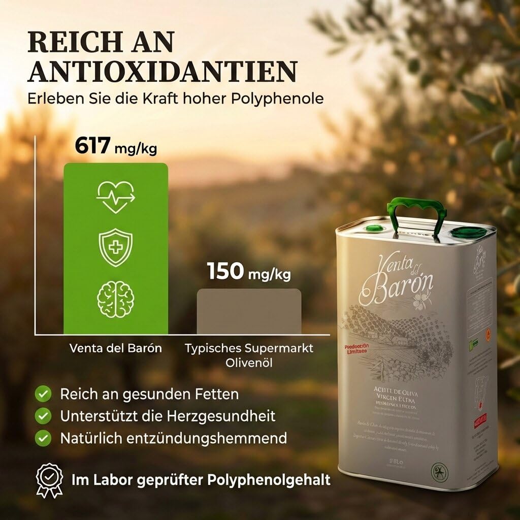 Natives Olivenöl extra DOP Priego de Córdoba - 2,5-Liter-Kanister Olivenöl