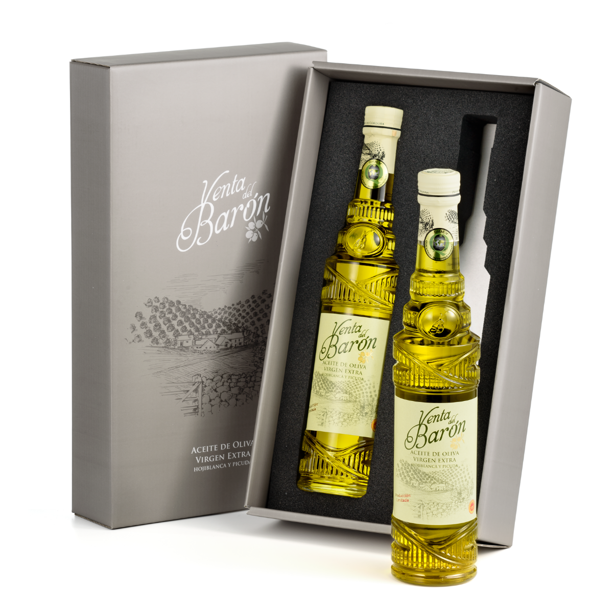 
                  
                    Spanisches Olivenöl-Geschenkset DOP Priego de Córdoba – Olivenöl 1 Liter
                  
                